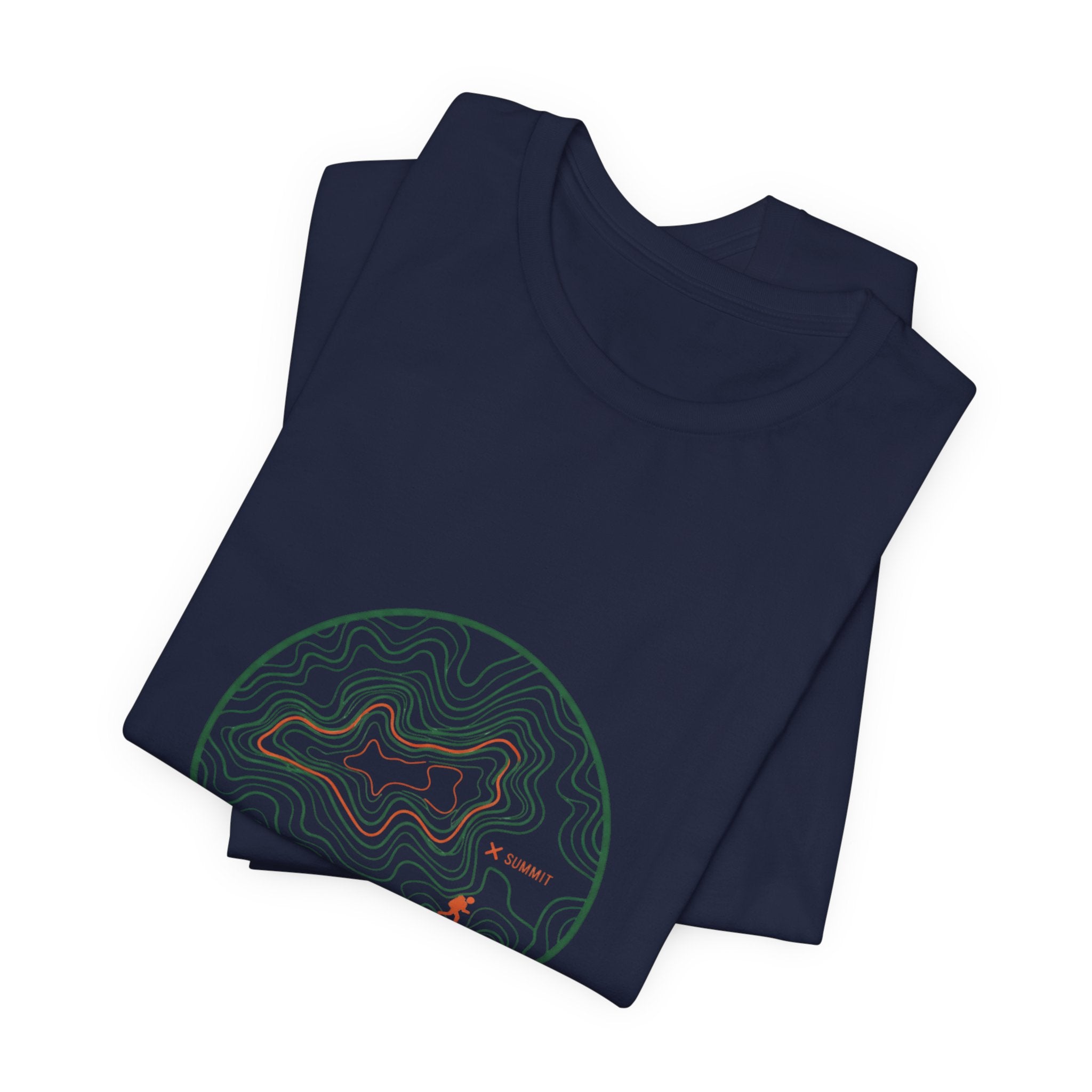 Topographic Contour Line Tee | topo apparel, terrain map print