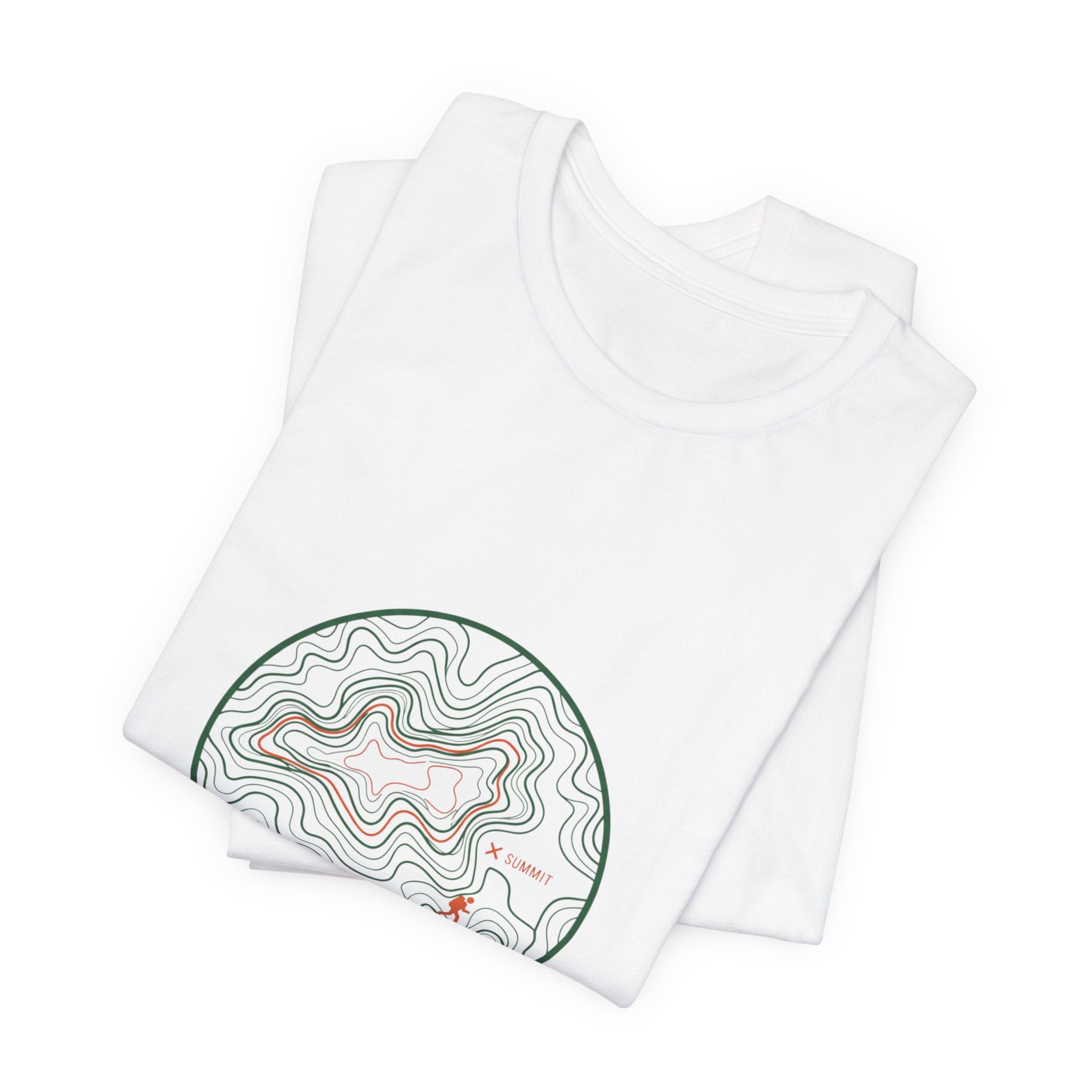 Topographic Contour Line Tee | topo apparel, terrain map print
