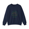 Topographic Contour Line Crewneck, topo apparel | terrain map print
