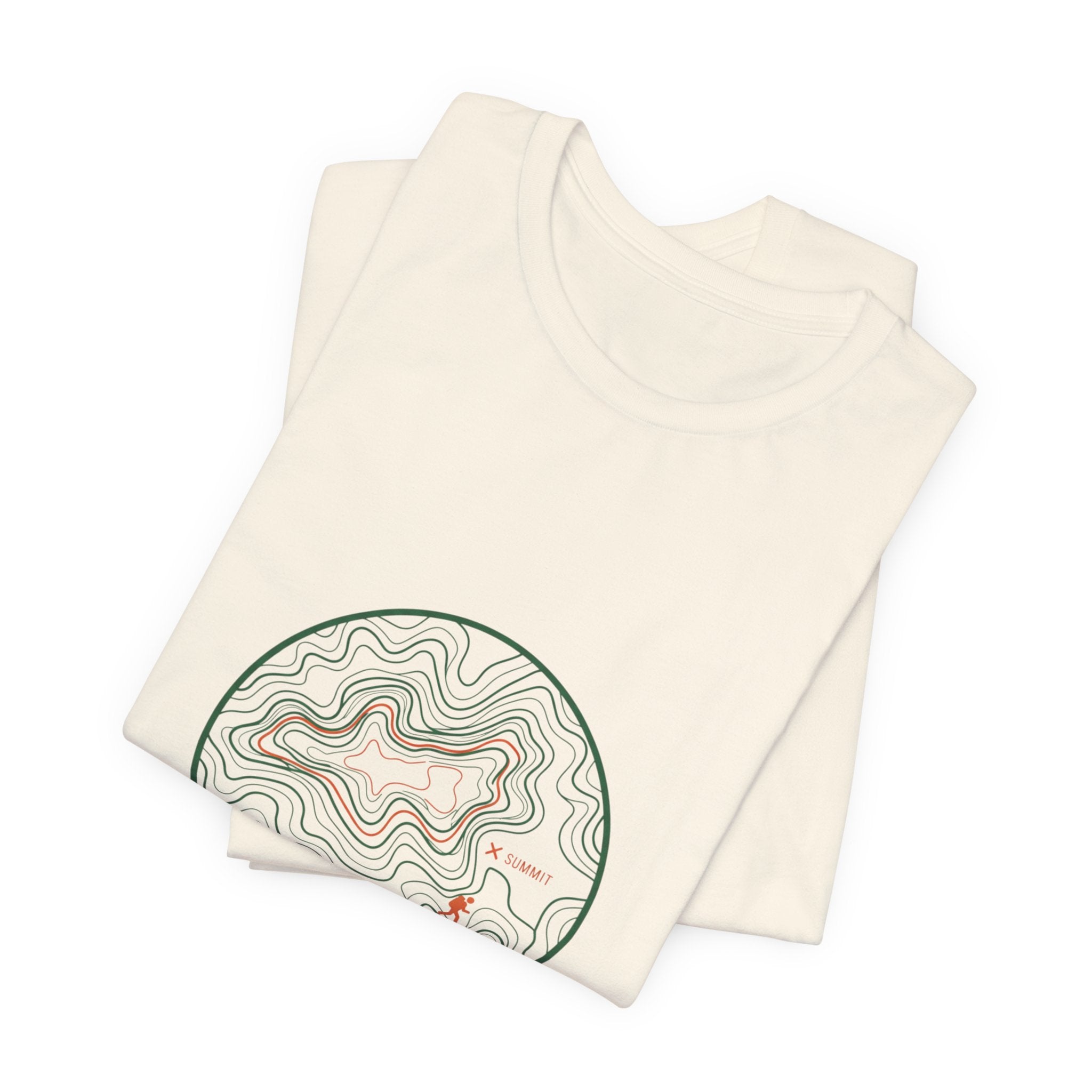 Topographic Contour Line Tee | topo apparel, terrain map print