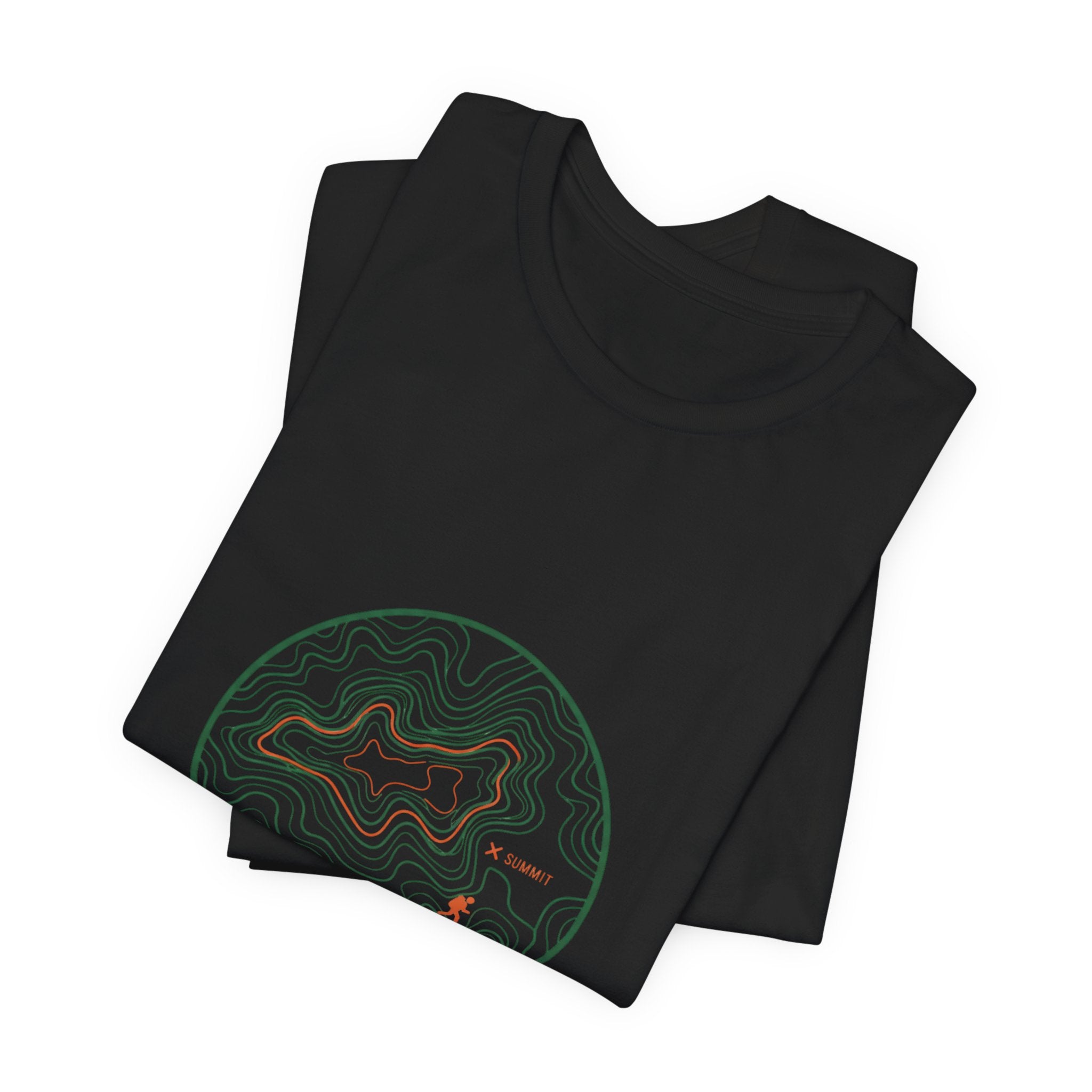Topographic Contour Line Tee | topo apparel, terrain map print
